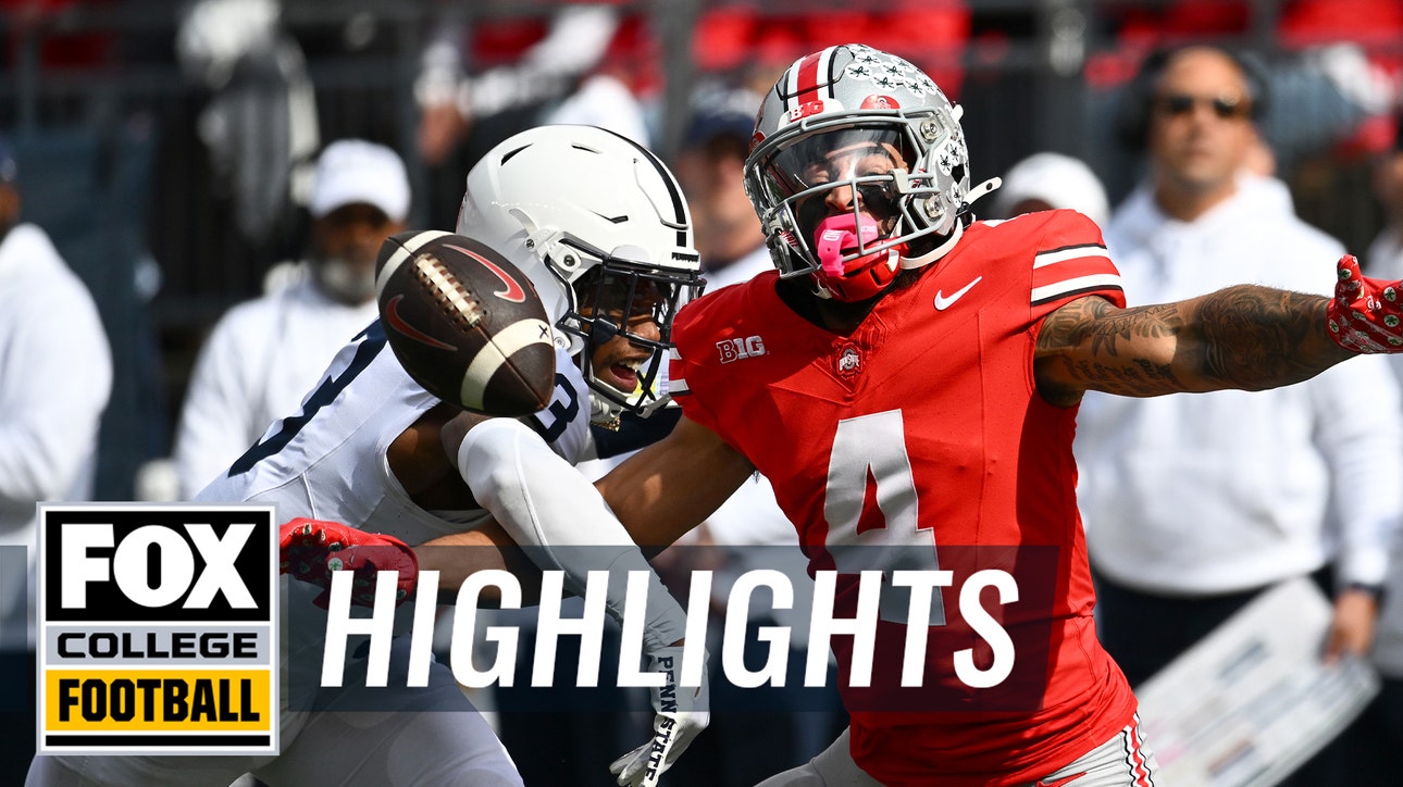 No. 7 Penn State Nittany Lions vs. No. 3 Ohio State Buckeyes Highlights | CFB on FOX