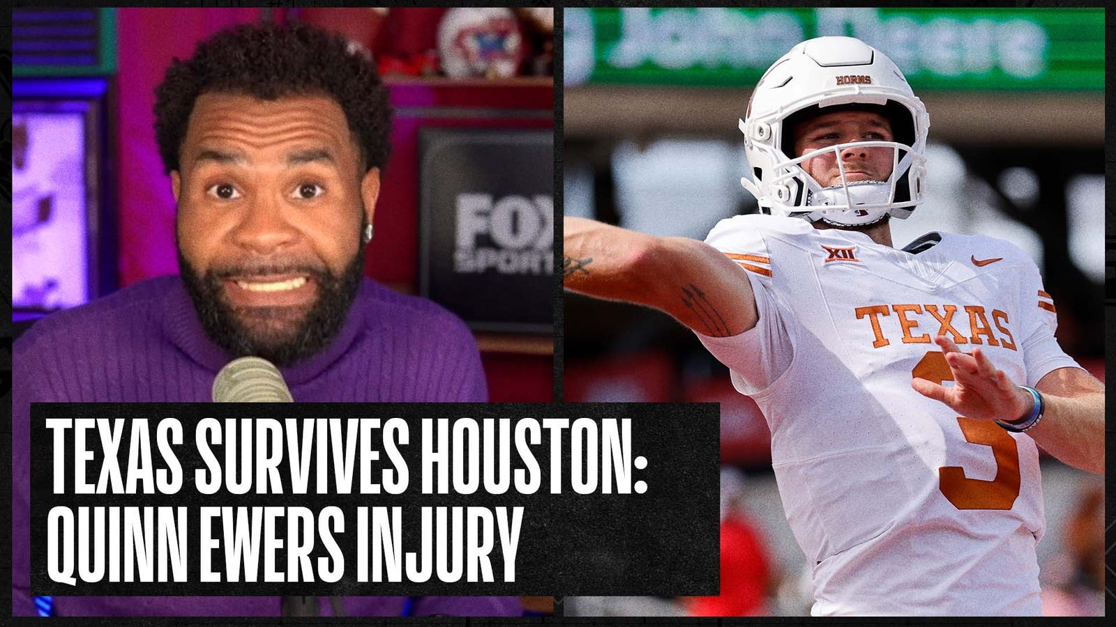 Texas survives Houston while losing Quinn Ewers