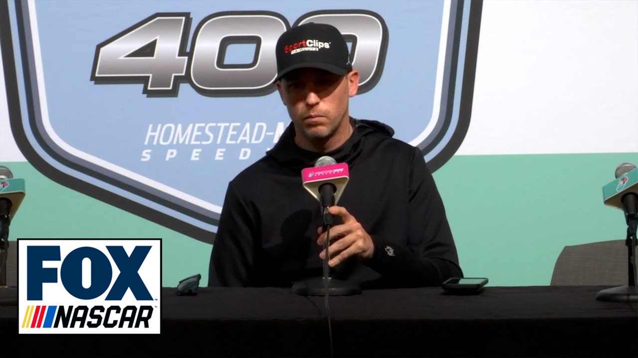 Denny Hamlin on the NASCAR decision last week to rescind the  disqualification of Ryan Blaney from Las Vegas