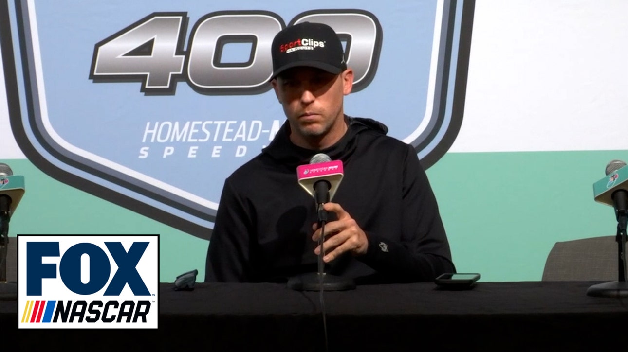 Denny Hamlin on the NASCAR decision last week to rescind the disqualification of Ryan Blaney from Las Vegas