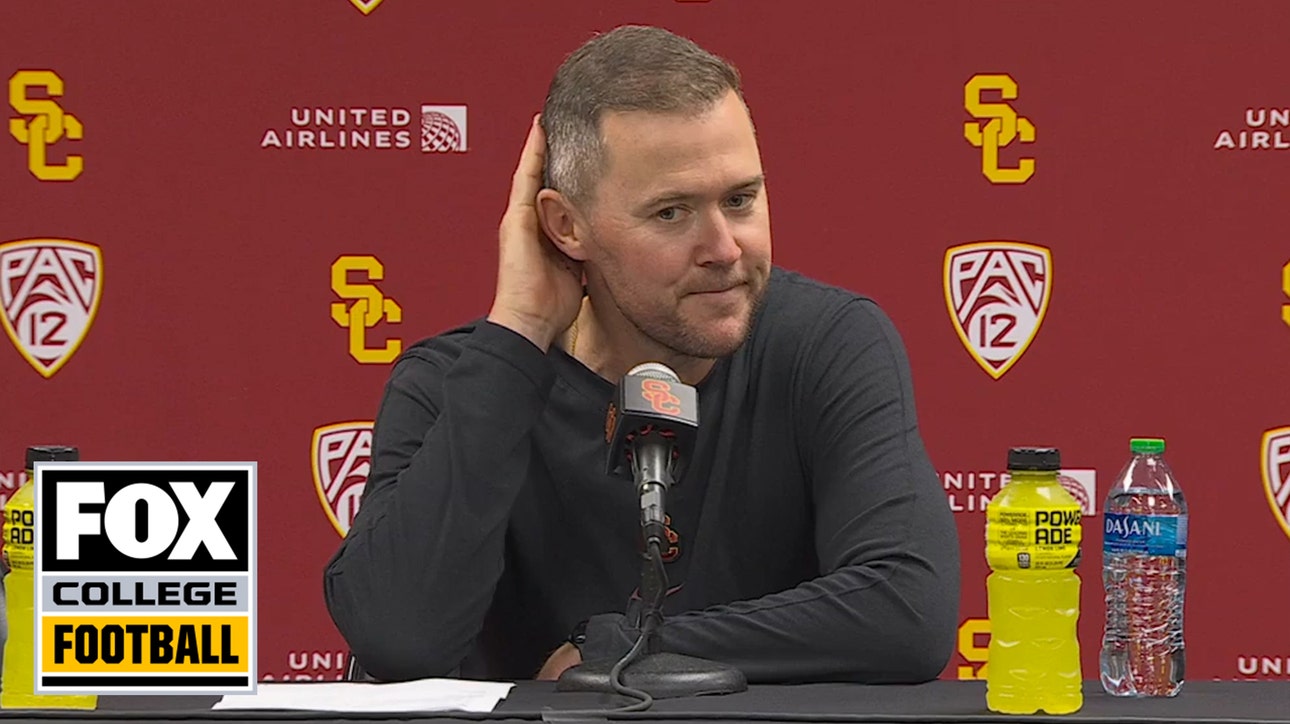 Postgame Interview: Lincoln Riley on USC's tough loss to Utah in Week 8