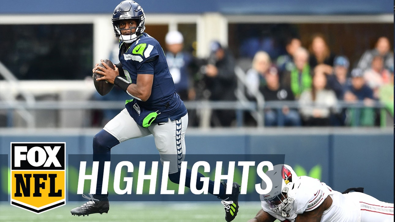 Geno Smith throws two touchdowns for 219 yards, Seahawks win 20-10 over Cardinals | NFL Highlights