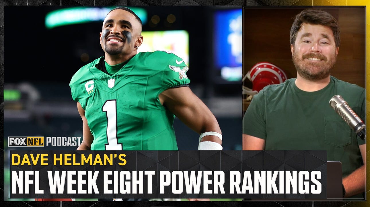 NFL Power Rankings: Eagles grab No. 1, Lamar Jackson and Ravens rise & Vikings finding form?