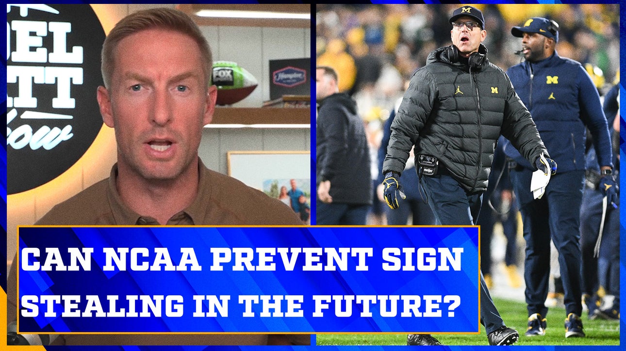 How can the NCAA make changes to avoid potential sign-stealing? | Joel Klatt Show