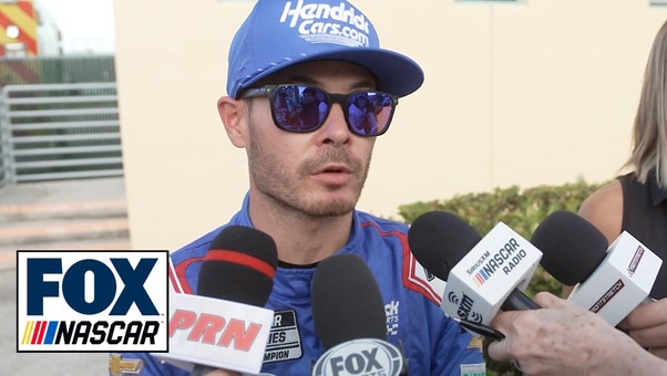 Kyle Larson explains what happened when he drove into the back of Ryan Blaney