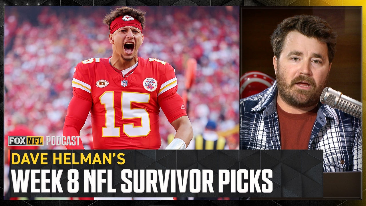 Patrick Mahomes, Kansas City Chiefs ft. in Dave Helman's survivor picks for week 8 | NFL on FOX Pod