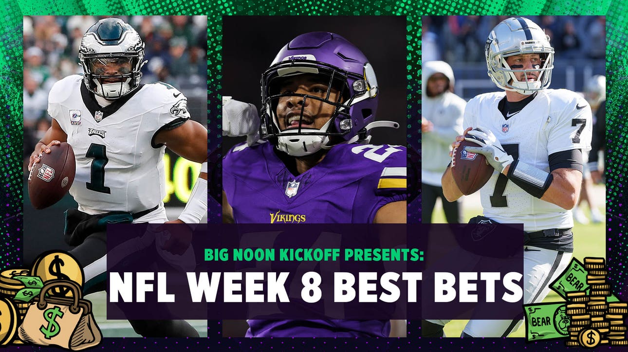 Eagles vs. Commanders, Vikings at Packers, Raiders at Lions NFL Week 8 Best Bets 