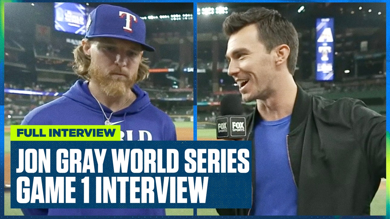 Texas Rangers' Jon Gray talks about Adolis Garcia's heroics, Corey Seager & more | Flippin' Bats