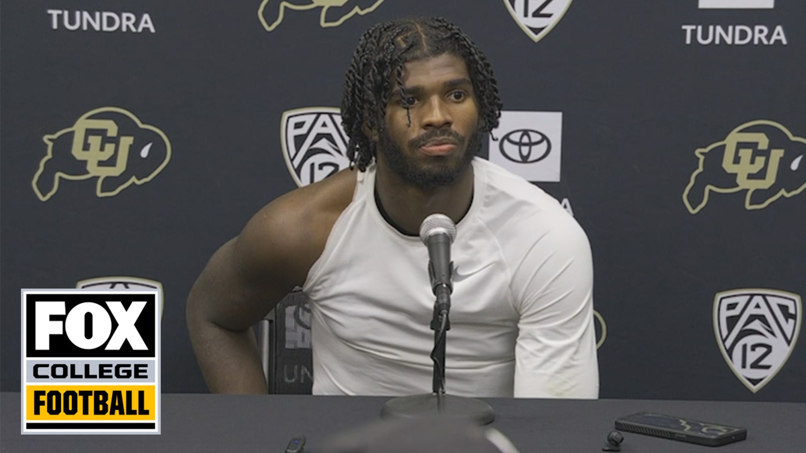 Shedeur Sanders on Colorado's 28-16 loss to No. 23 UCLA