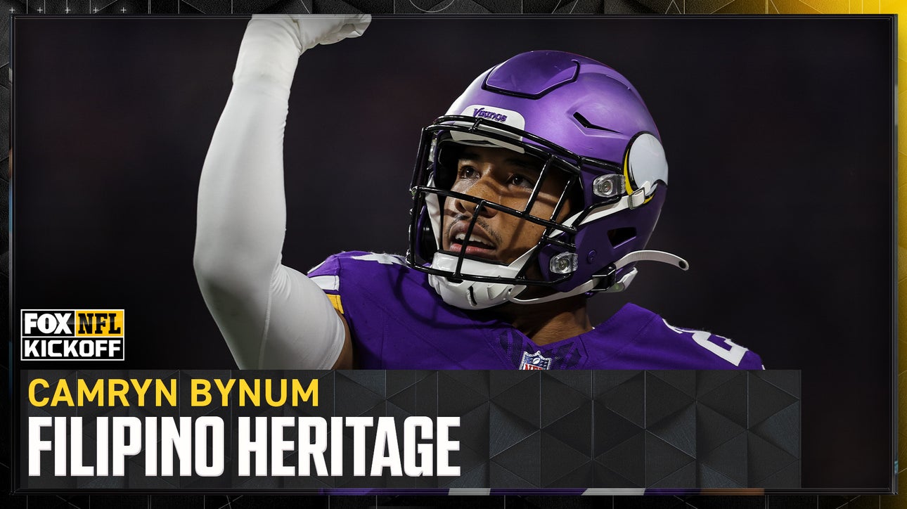 Camryn Bynum discusses his Filipino heritage and what impact Vikings' fans have on his play | FOX NFL Kickoff