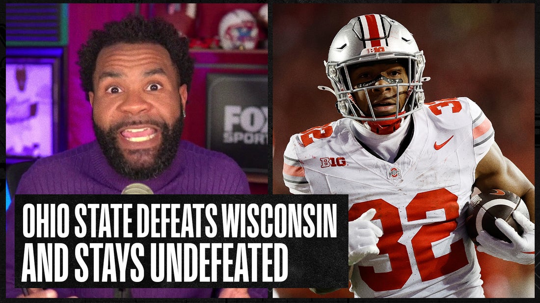 Marvin Harrison Jr. highlights from Ohio State's win vs. Wisconsin