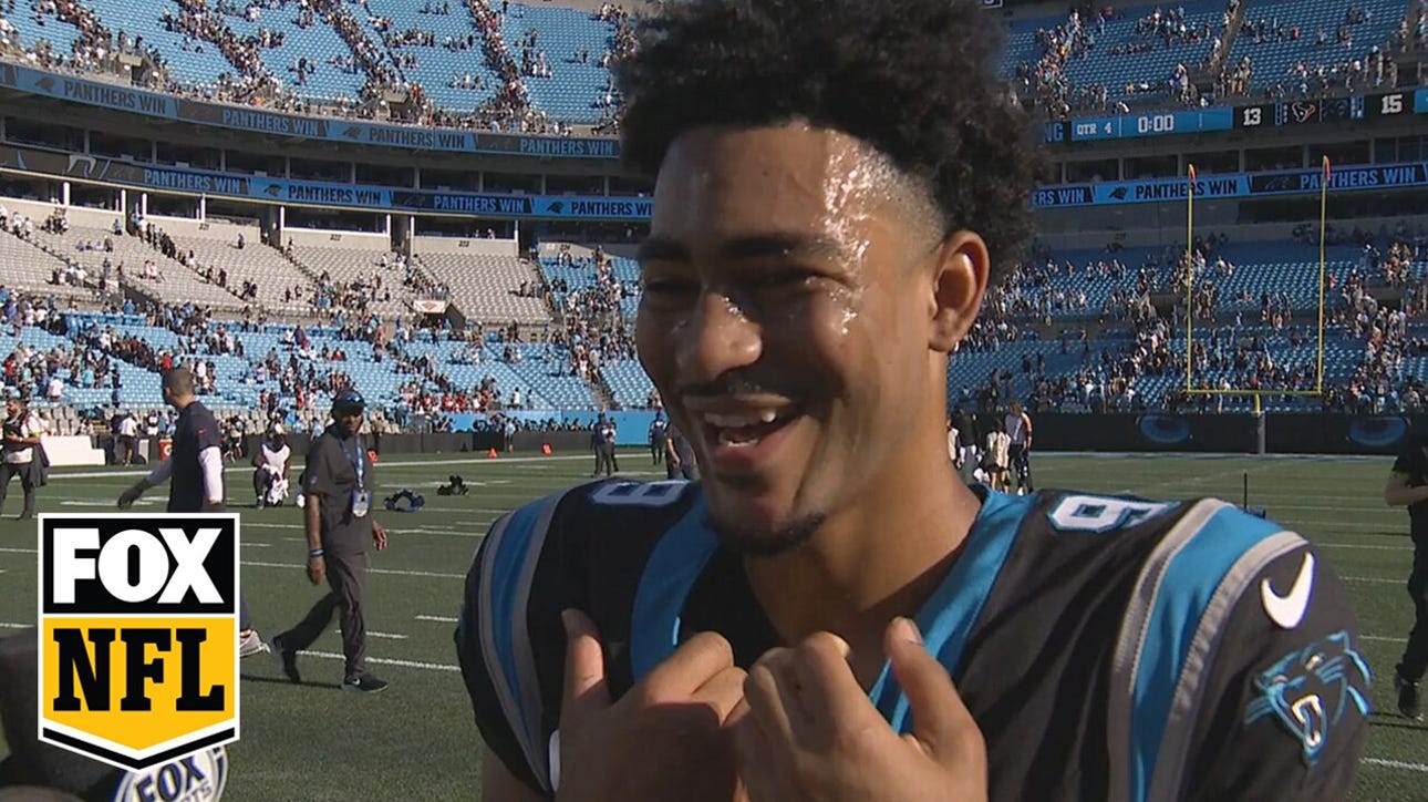 'We're a resilient group' - Bryce Young after Panthers pick up first win of the season