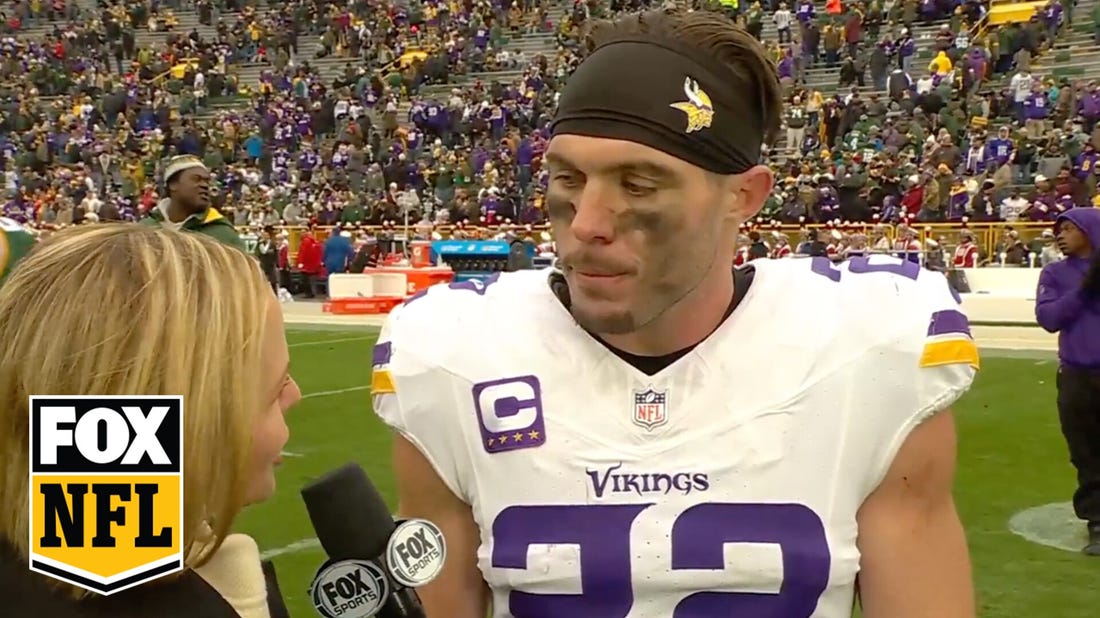 Vikings’ Harrison Smith talks Kirk Cousins’ injury and how the defense stepped up in late in win 
