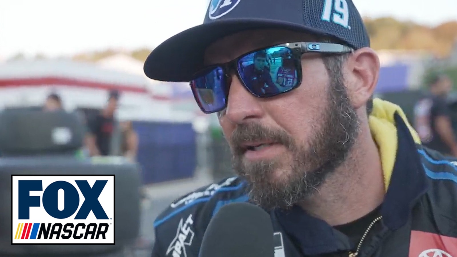 Martin Truex Jr. was surprised he sped on pit road and discussed being eliminated