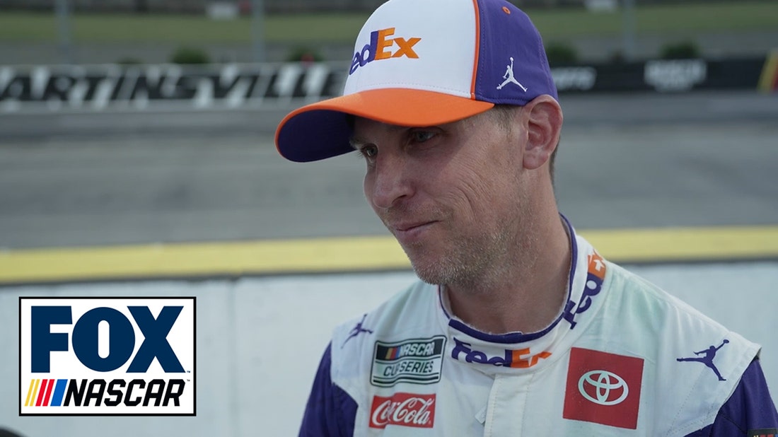 Denny Hamlin on the NASCAR decision last week to rescind the  disqualification of Ryan Blaney from Las Vegas