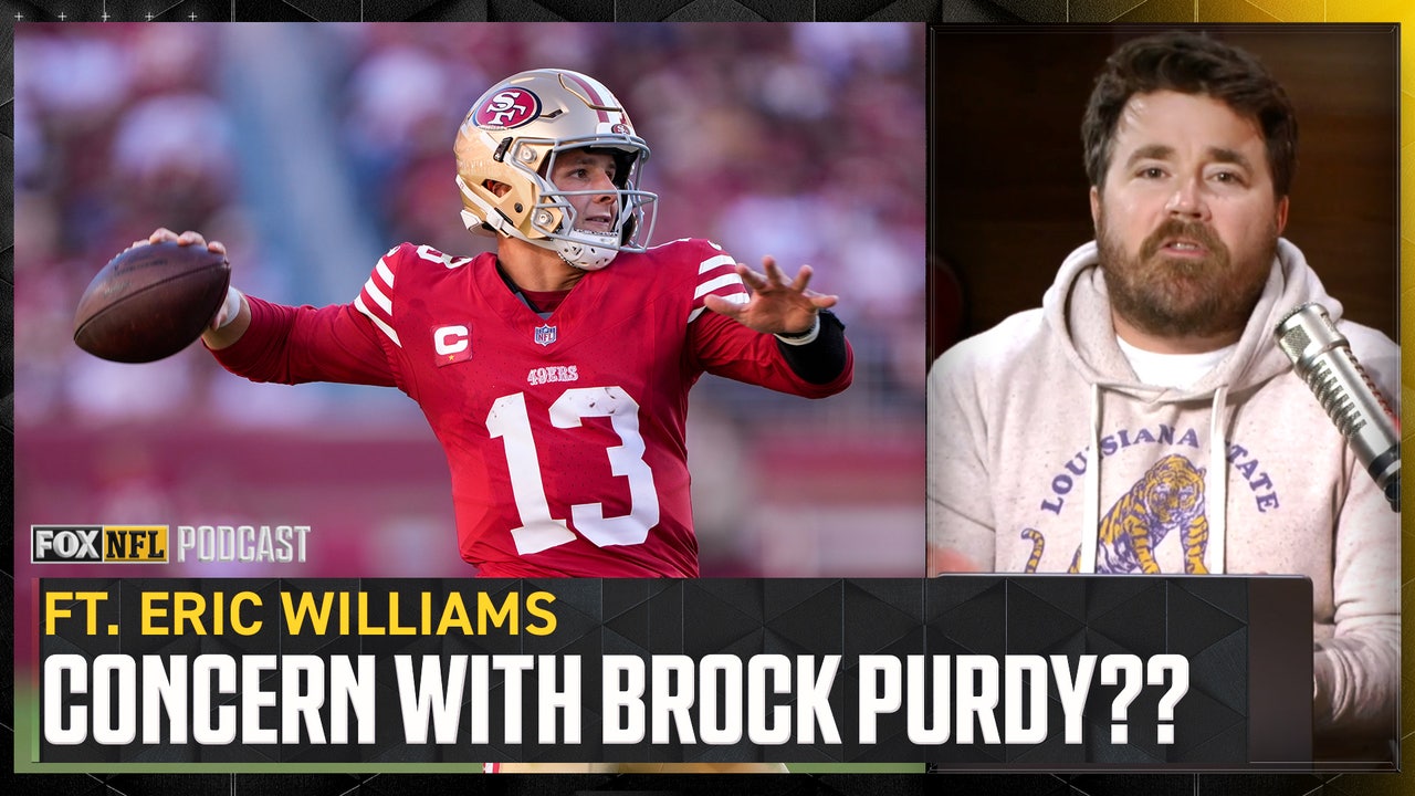 Should the San Francisco 49ers be concerned about Brock Purdy's struggles? | NFL on FOX Pod