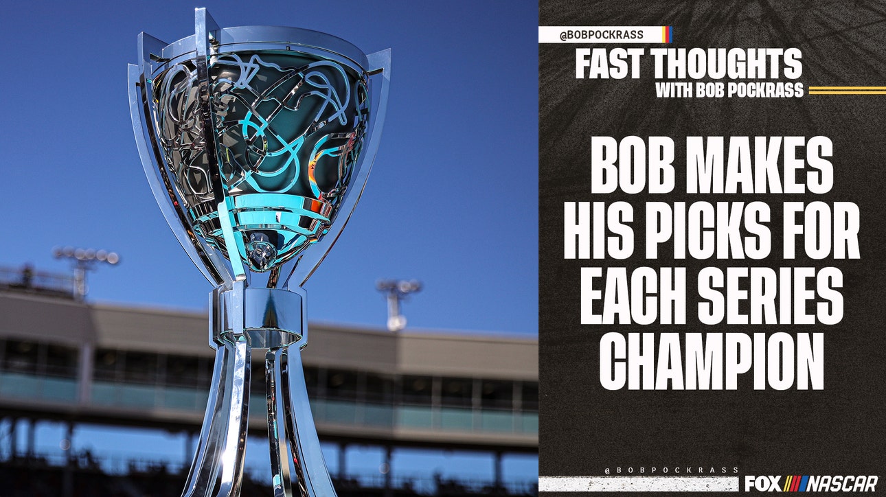 Fast Thoughts: Who will win championships in the three national series at Phoenix?