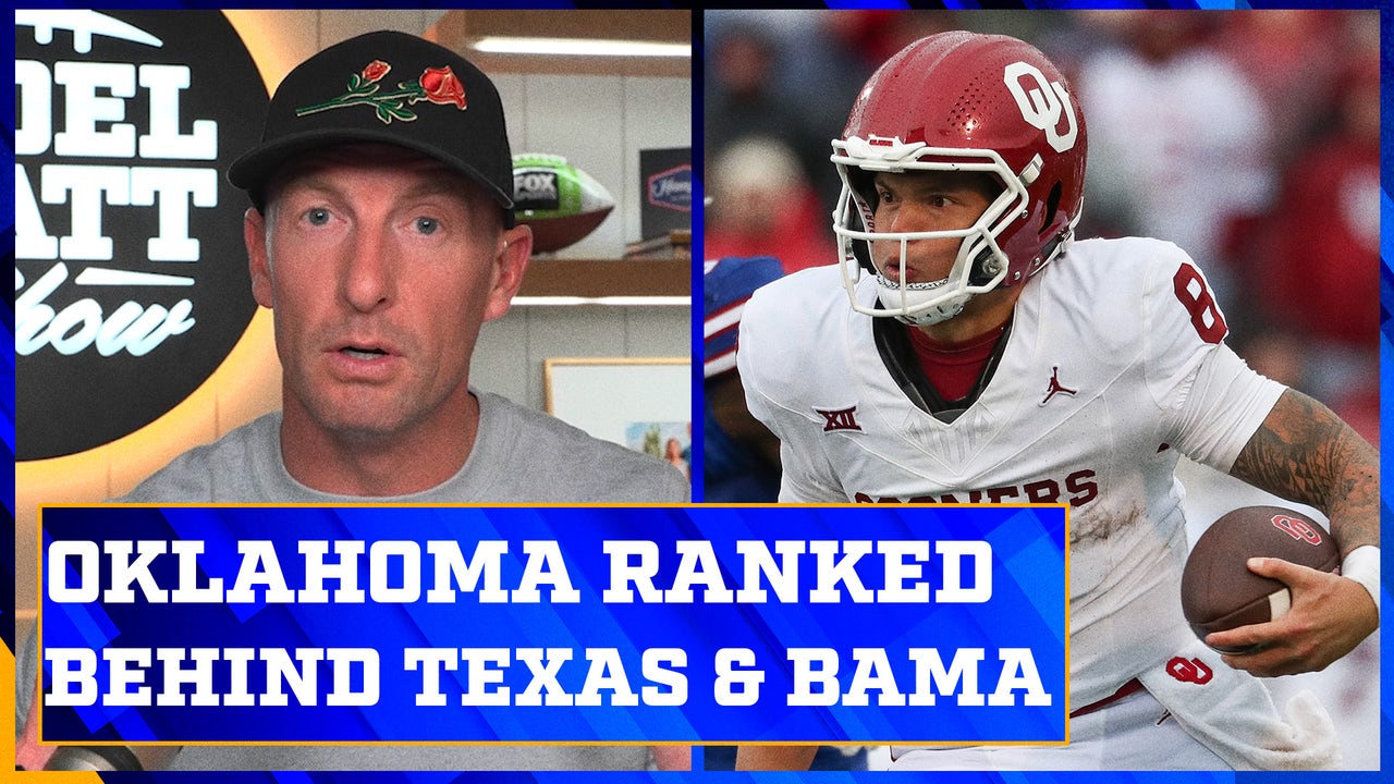 Oklahoma ranked behind Texas and Alabama despite Red River win | Joel Klatt Show