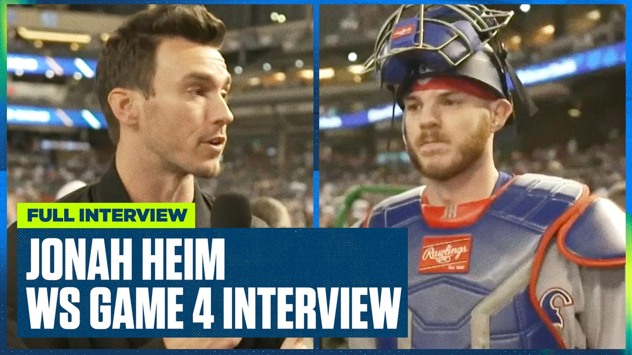 Texas Rangers' Jonah Heim on the loss of Adolis García, their Game 4 win & more | Flippin' Bats