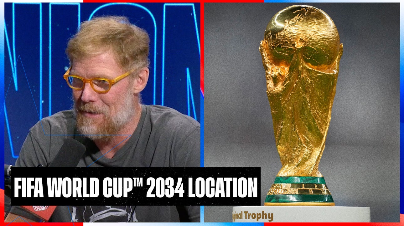Alexi Lalas reacts 2034 FIFA World Cup™ location reveal | SOTU