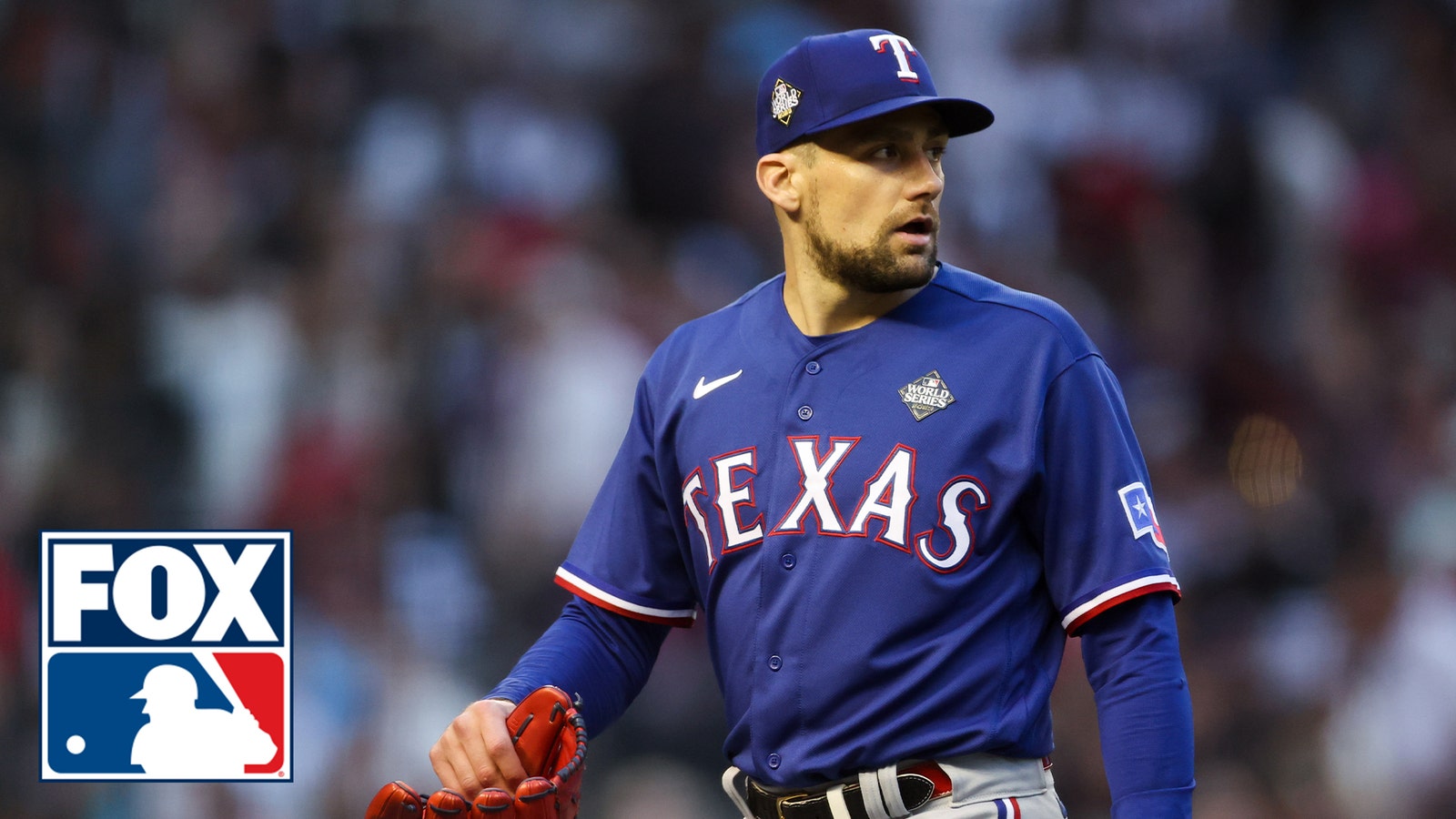 Rangers' Nathan Eovaldi gets Tommy Pham to ground out, leaving two Diamondbacks stranded in the third