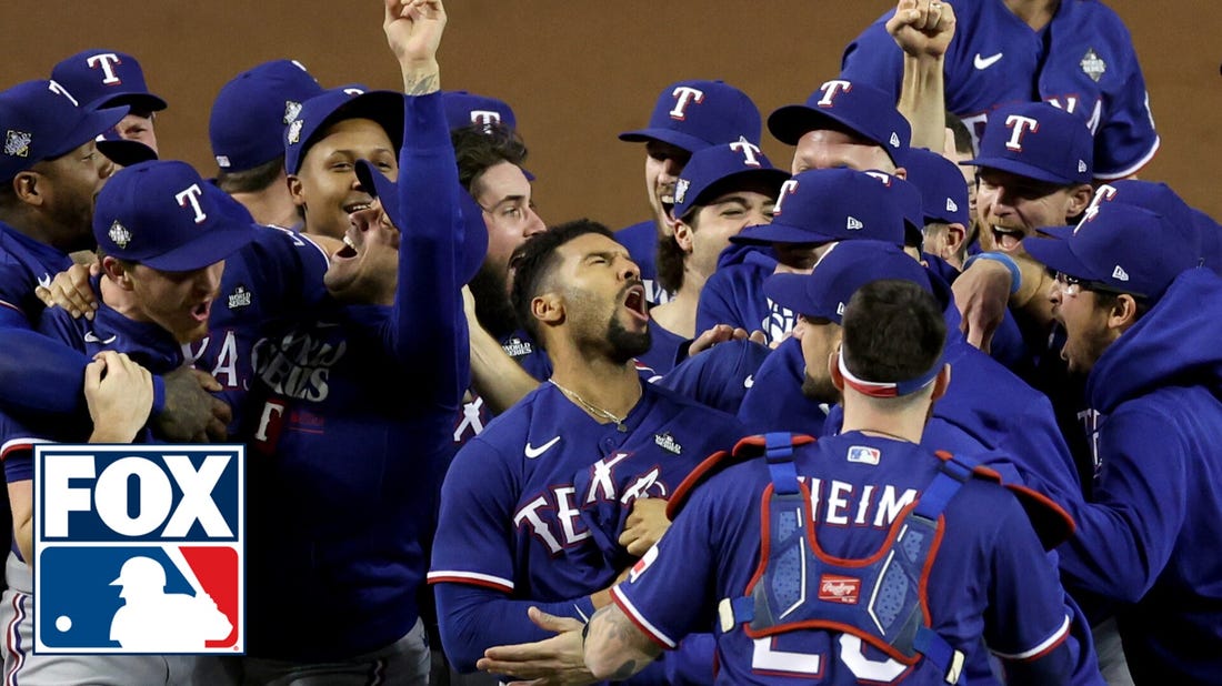 Rangers defeat Diamondbacks to win the franchise's FIRST World Series Championship | MLB on FOX