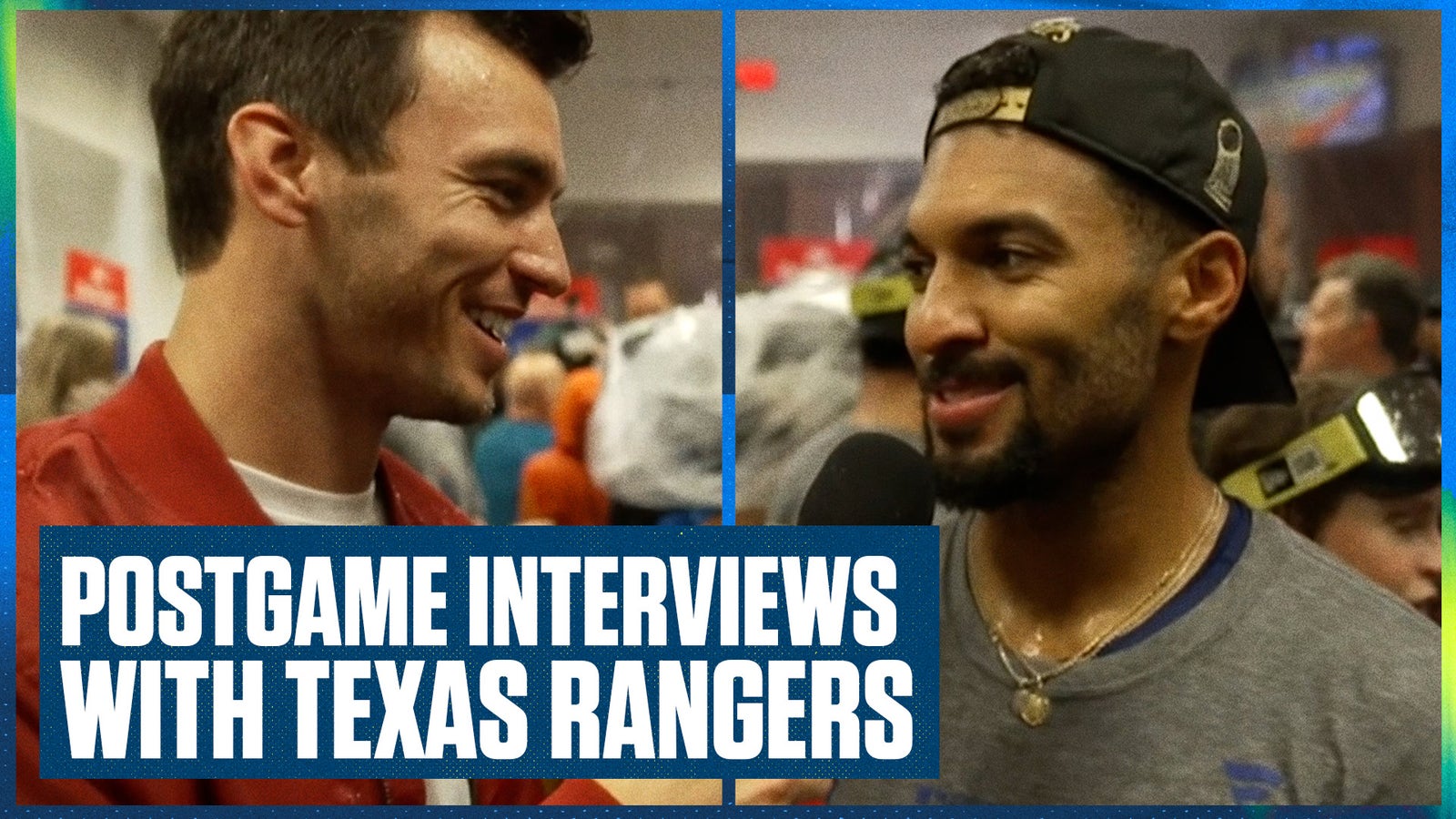 Postgame interviews with Marcus Semien, Max Scherzer, more
