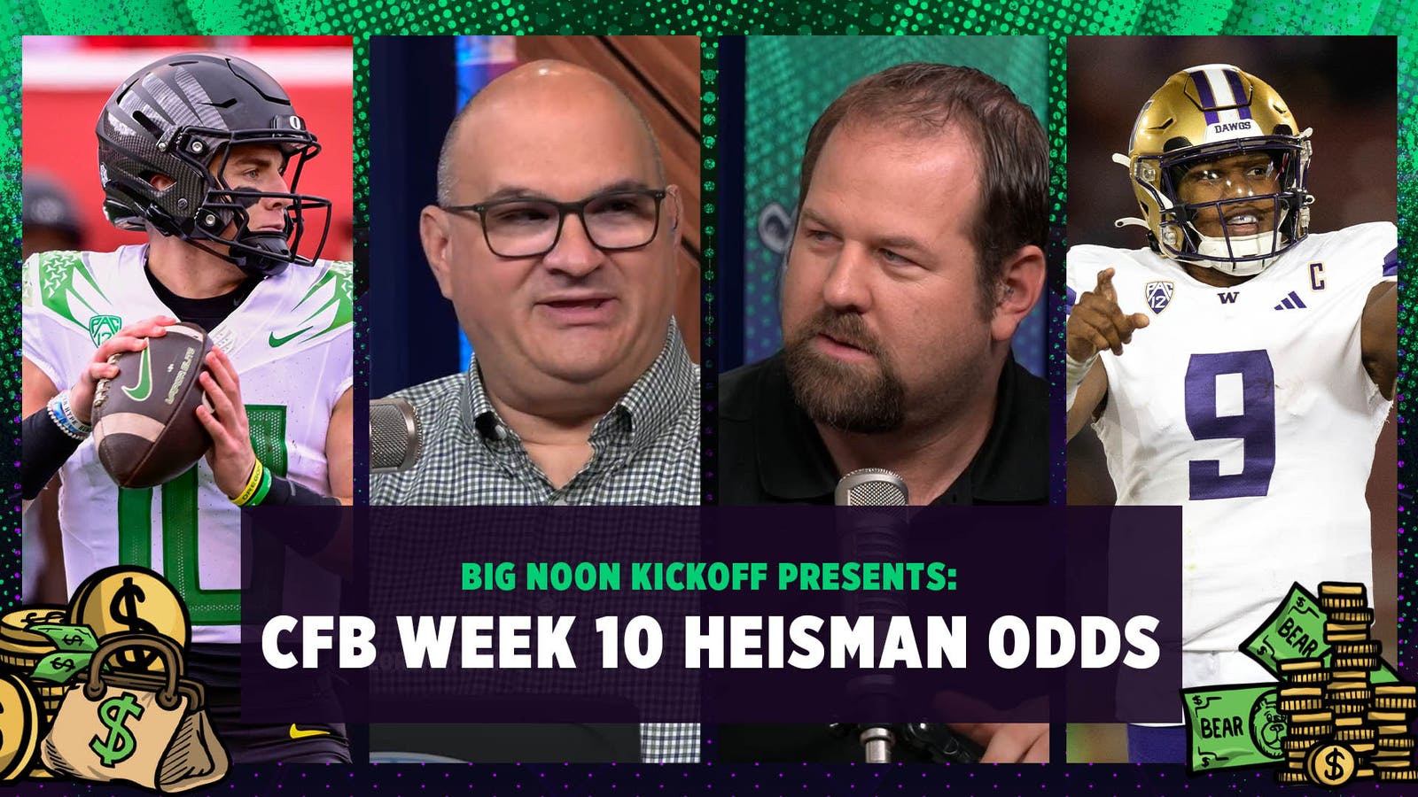 Heisman betting odds: Bo Nix, J.J. McCarthy and Michael Penix Jr. in Week 10