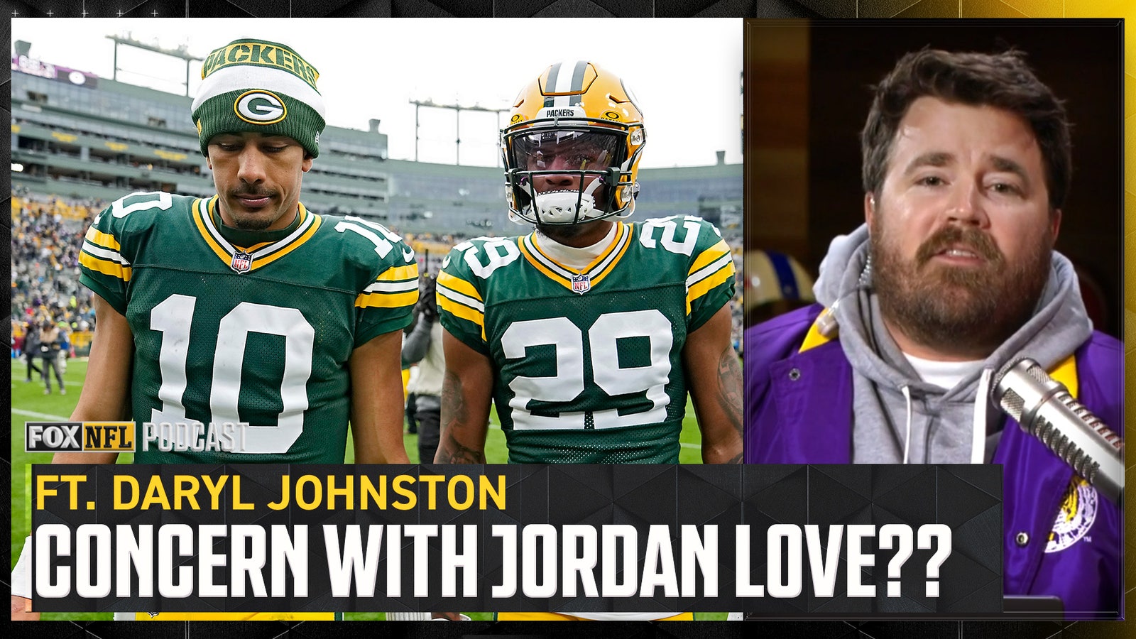 Should the Packers be concerned about Jordan Love's struggles? 