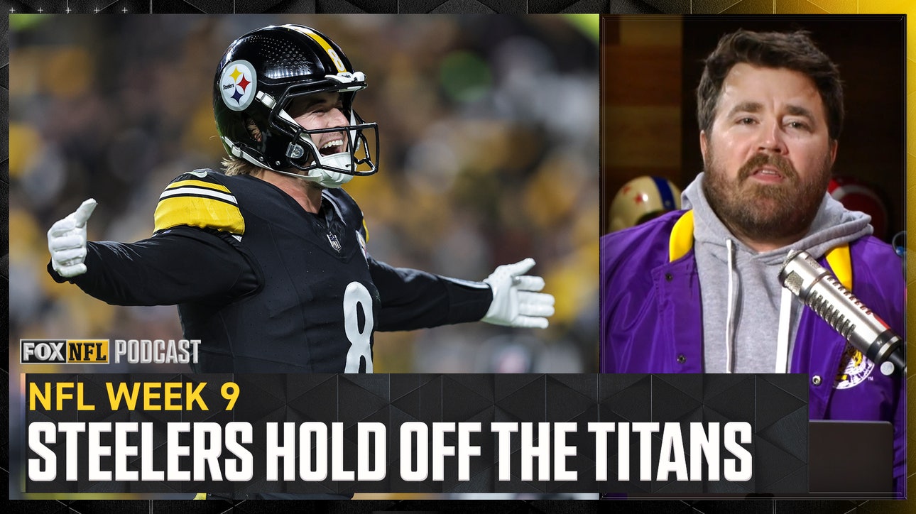 Kenny Pickett, Steelers hold off Will Levis, Titans - Dave Helman reacts | NFL on FOX Pod