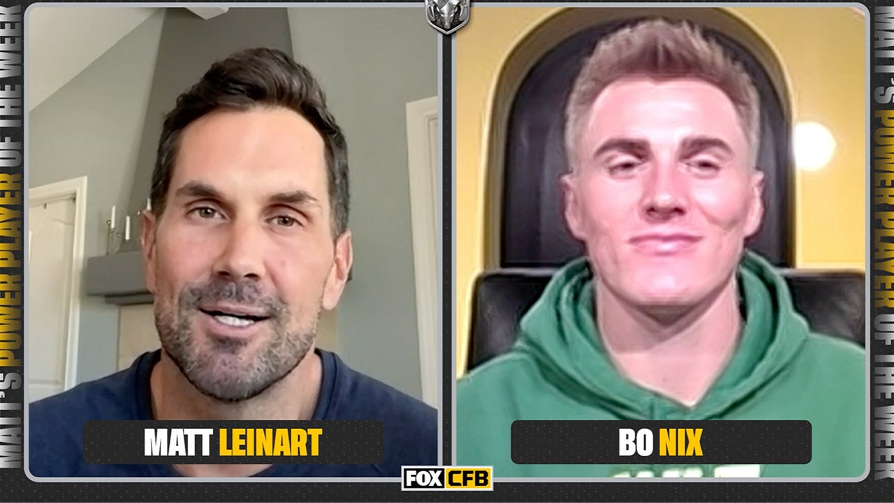 Oregon's Bo Nix is Matt Leinart's power player of the week | CFB on FOX