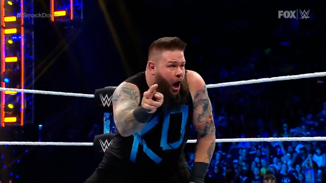 Kevin Owens follows through on his promise to shut Austin Theory up for good | WWE on FOX
