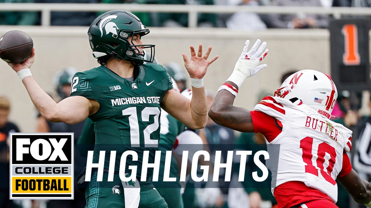 Michigan State Spartans vs. Nebraska Cornhuskers Highlights | CFB on FOX