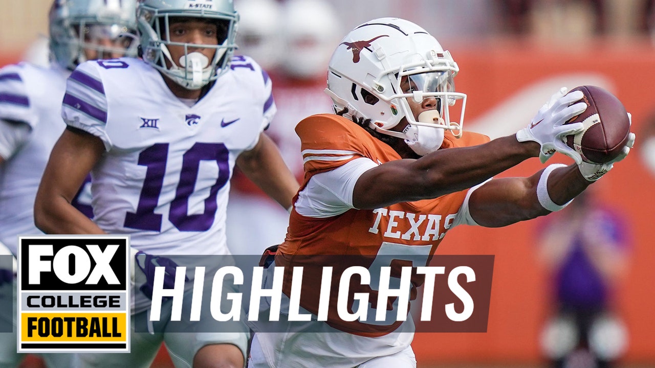 Kansas State Wildcats Vs. No. 7 Texas Longhorns Highlights | CFB On FOX ...