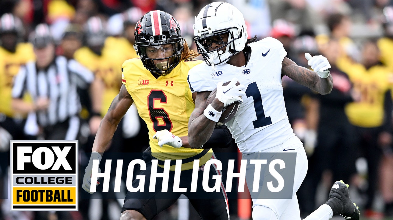 No. 9 Penn State Nittany Lions vs. Maryland Terrapins Highlights | CFB on FOX