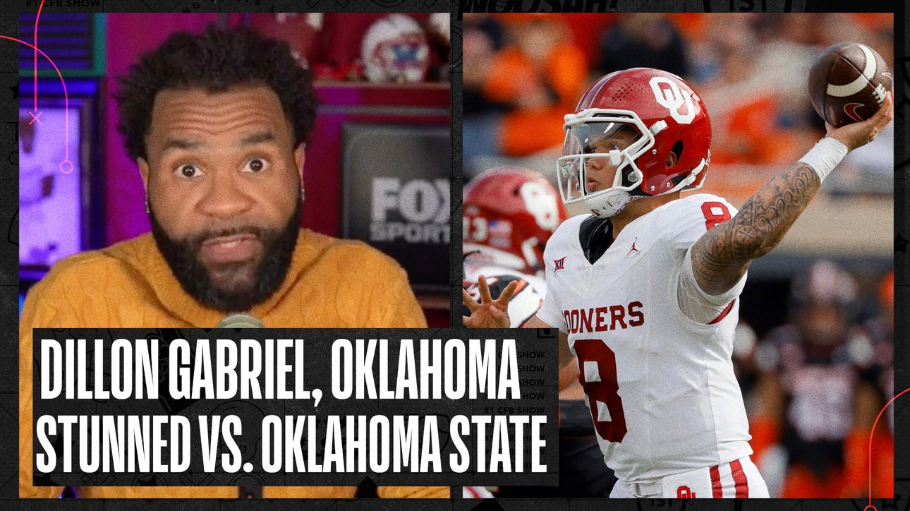 Dillon Gabriel, Oklahoma STUNNED against Alan Bowman, Oklahoma State - RJ Reacts | No. 1 CFB Show 