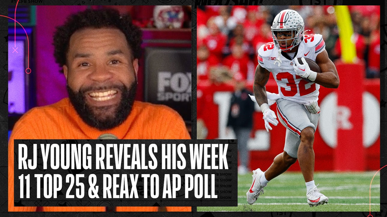 RJ Young reacts to the Week 11 AP Rankings - What did the voters get wrong?