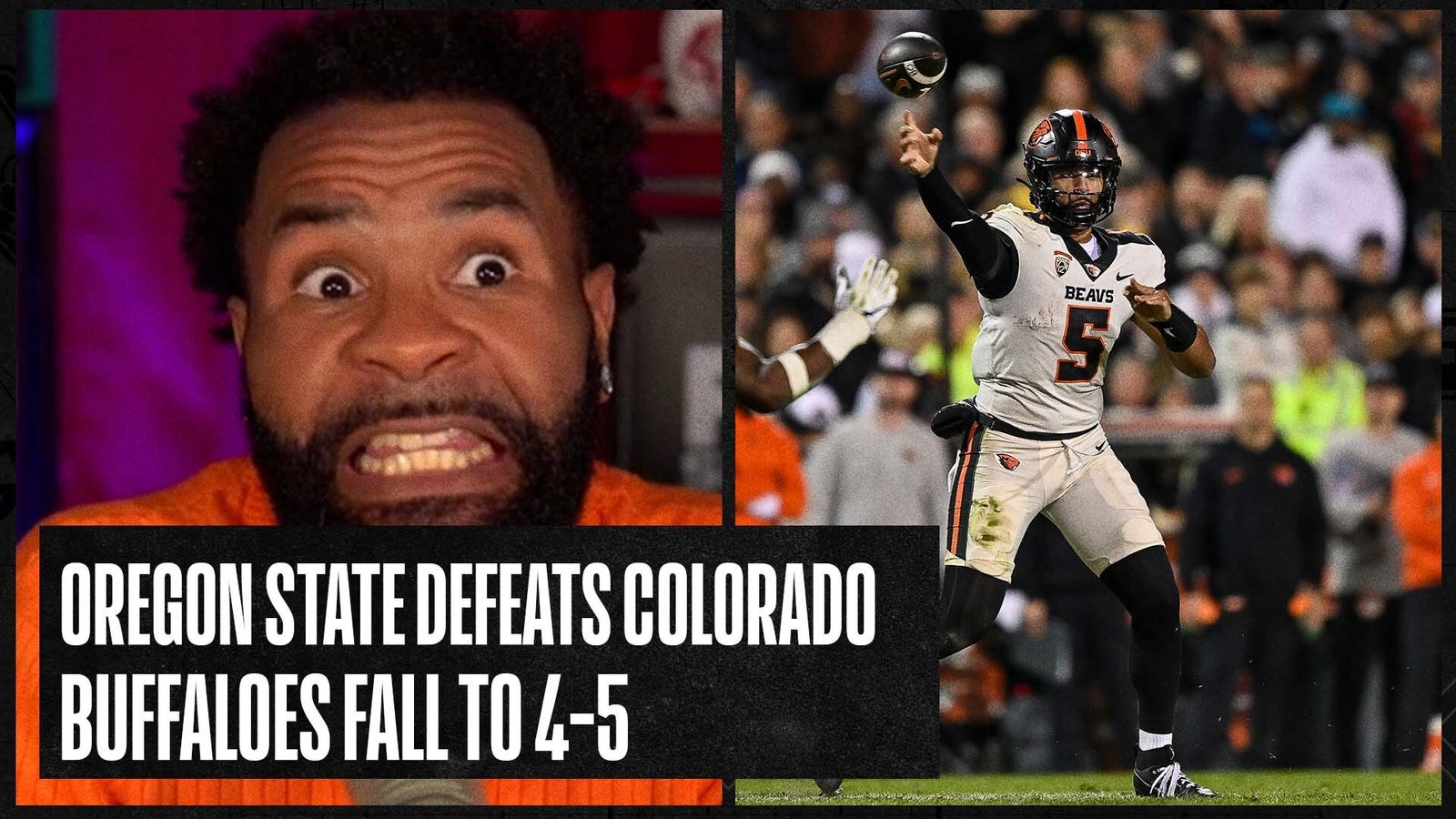 RJ Young breaks down Colorado's 26-19 loss to Oregon State Beavers