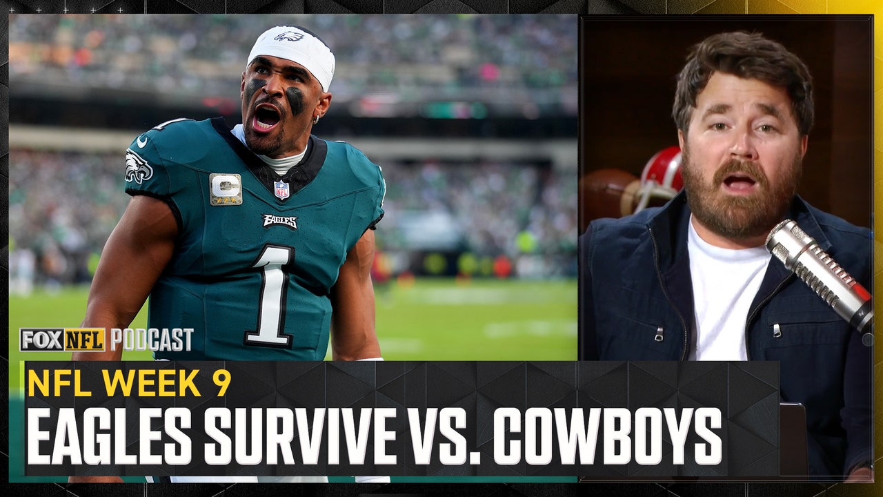 Jalen Hurts, Eagles SURVIVE against Dak Prescott, Cowboys - Dave Helman reacts | NFL on FOX Pod