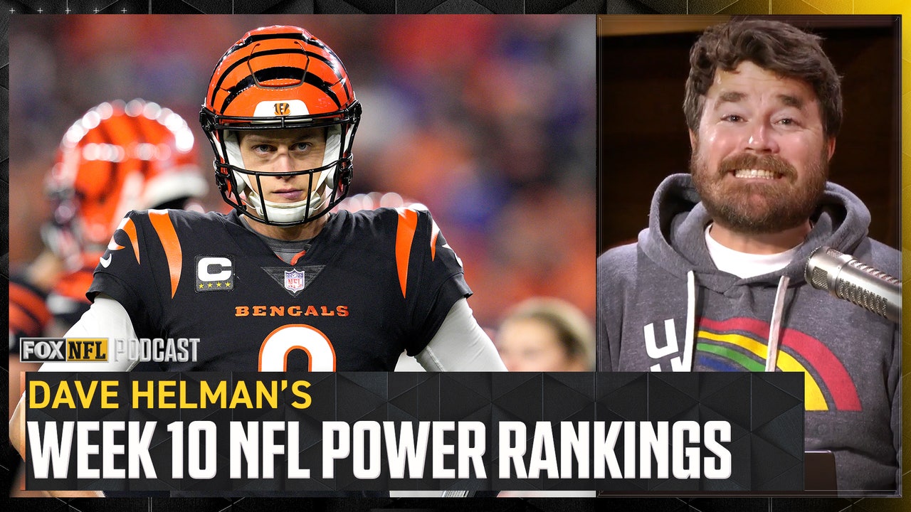 NFL Rankings: Joe Burrow leads Bengals' rise, Falcons fall & Vikings gaining steam? | NFL on FOX Pod