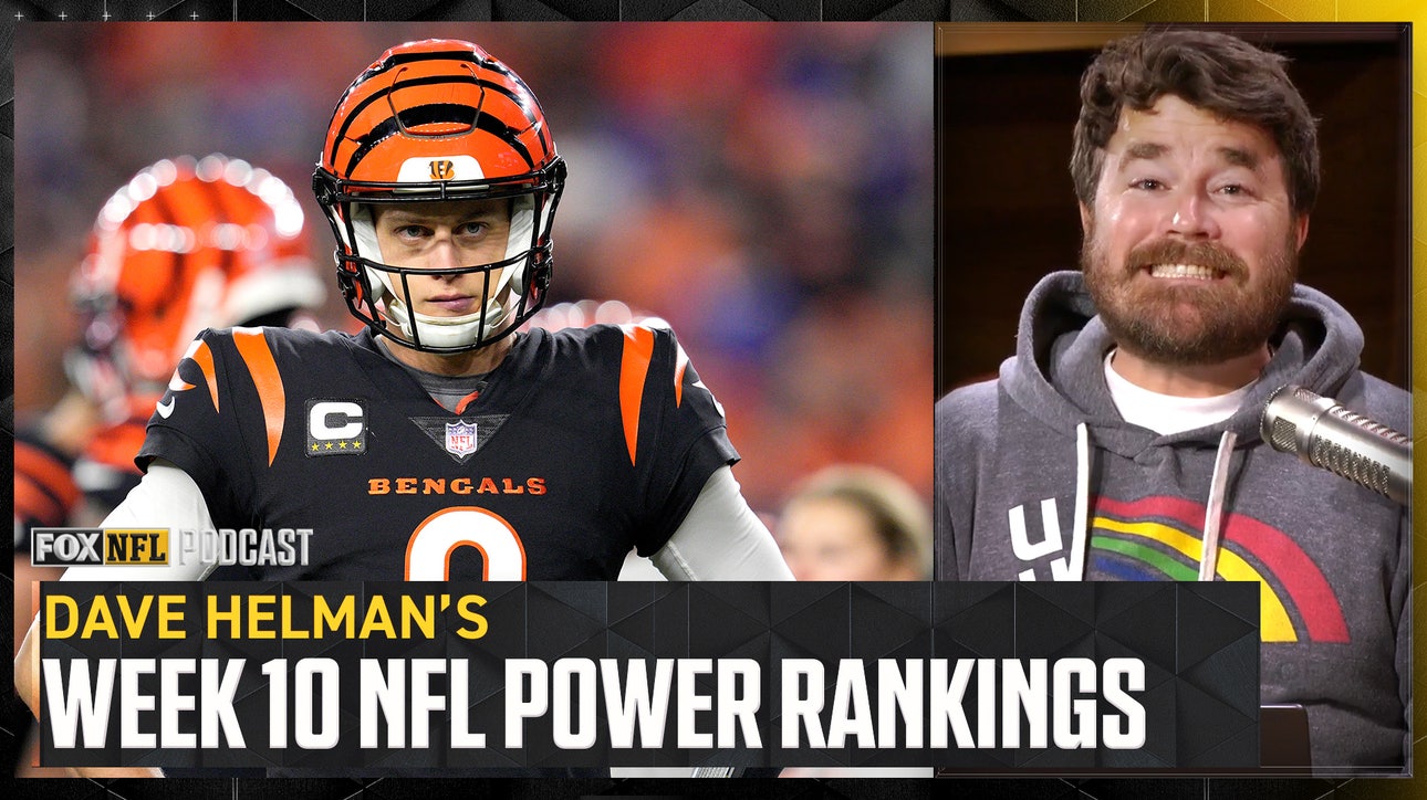 NFL Rankings: Joe Burrow leads Bengals' rise, Falcons fall & Vikings gaining steam? | NFL on FOX Pod