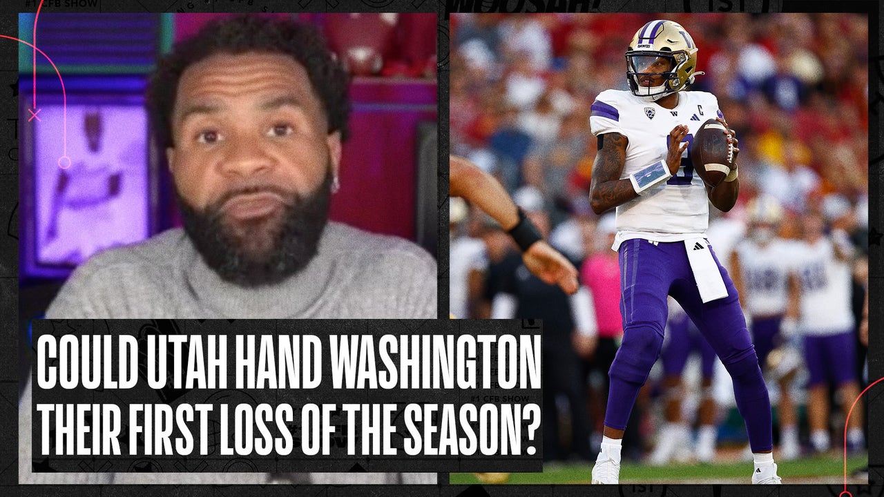 Is there an upset brewing for No. 5 Washington vs. No. 18 Utah? | No. 1 CFB show