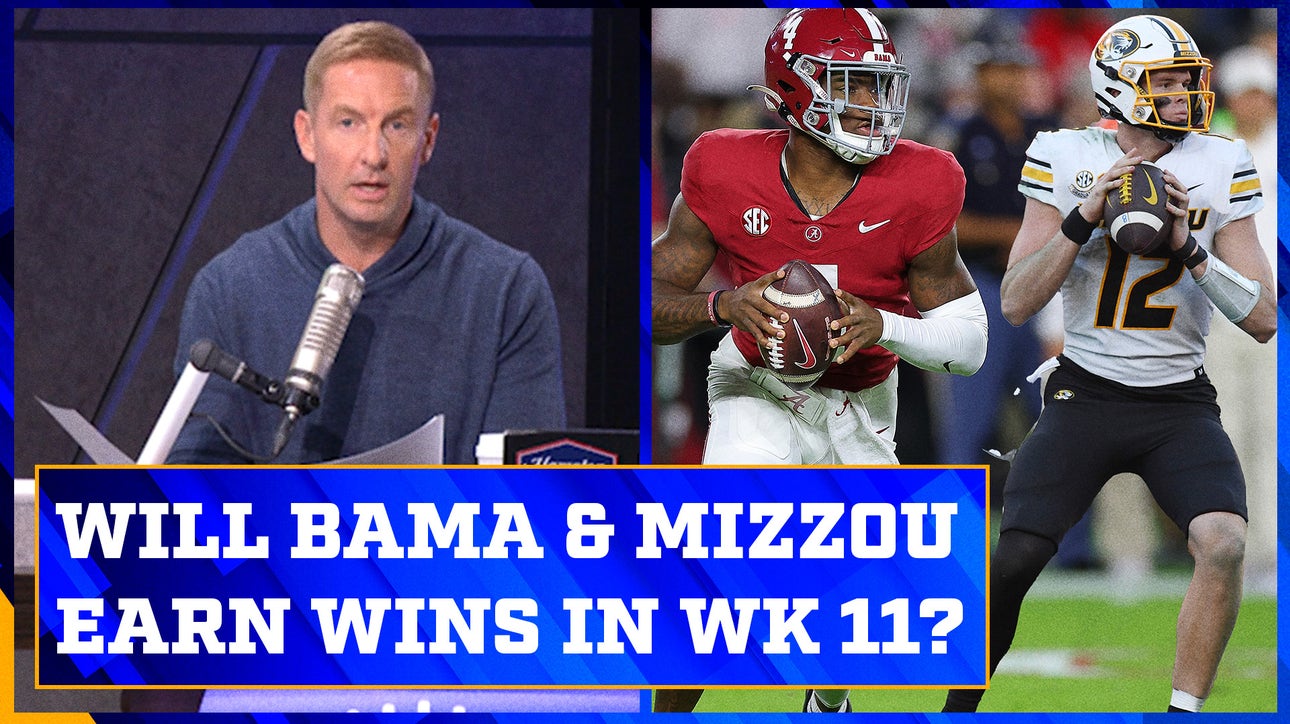 Can Alabama clinch the SEC West & Missouri beat Tennessee? | Joel Klatt Show