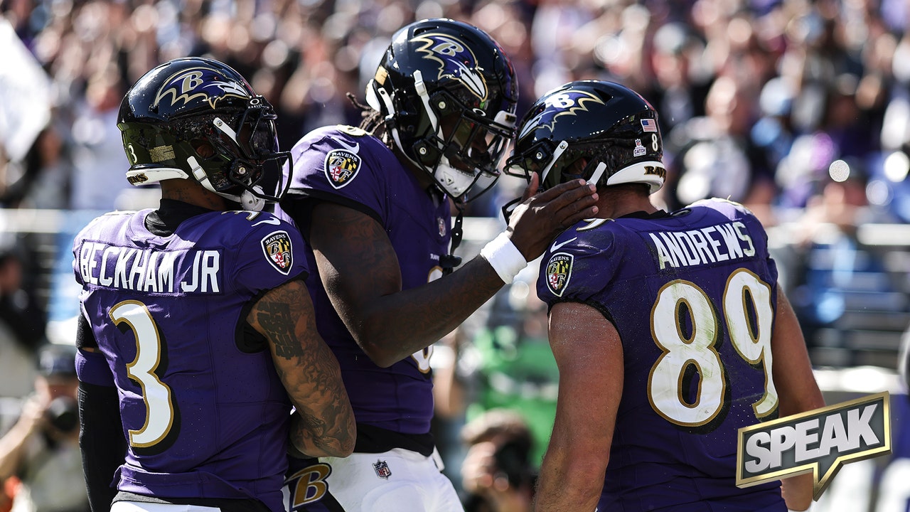 Ravens lead AFC North entering Week 10; Is the Lamar Jackson’s best team? | Speak