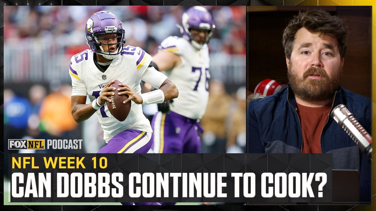 Can Joshua Dobbs, Vikings shock the league again vs. Derek Carr, Saints? | NFL on FOX Pod