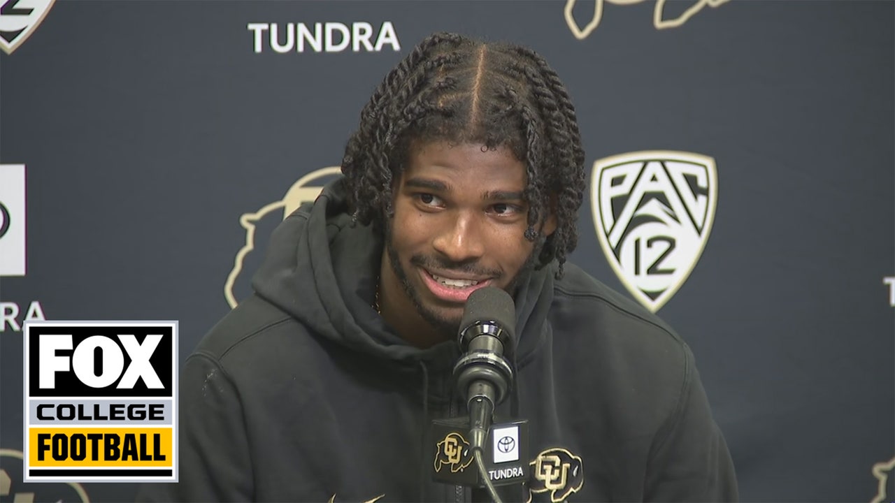 Postgame interview: Shedeur Sanders on Colorado's crushing loss to No. 21 Arizona | CFB on FOX