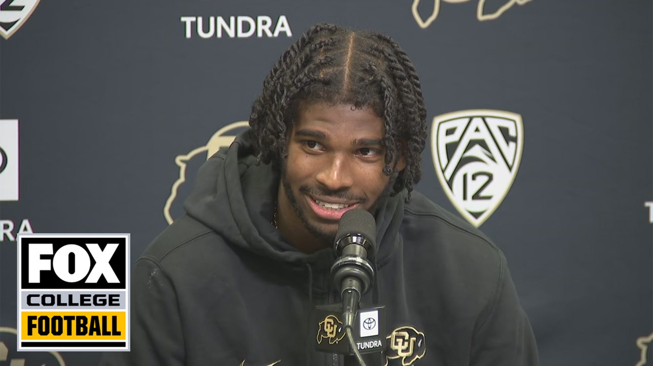 Postgame interview: Shedeur Sanders on Colorado's crushing loss to No. 21 Arizona | CFB on FOX