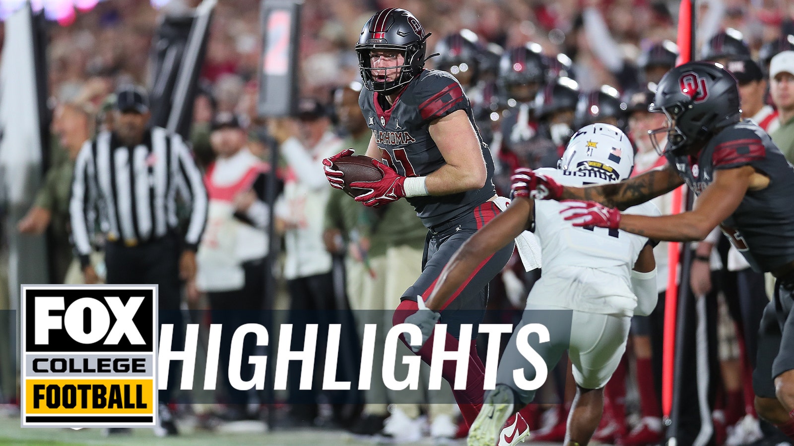 West Virginia Mountaineers vs. No. 17 Oklahoma Sooners Highlights