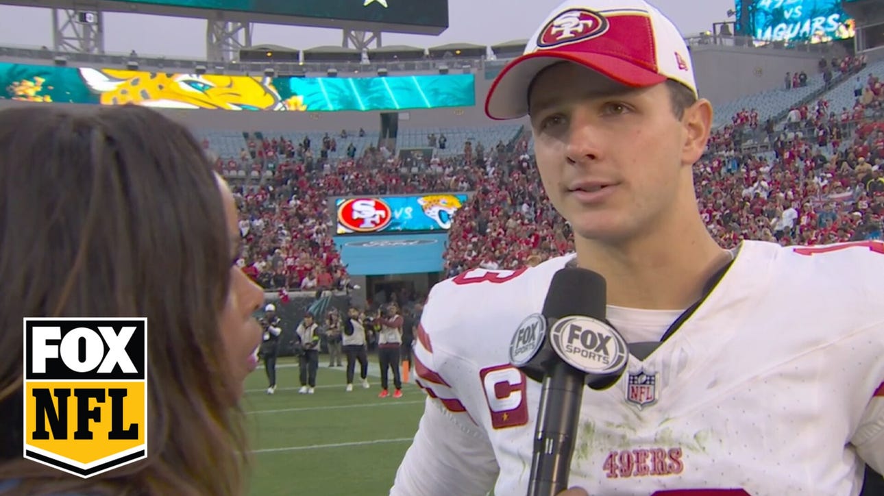 'Keep the momentum rolling' – 49ers' QB Brock Purdy after throwing three TDs in win vs. Jaguars