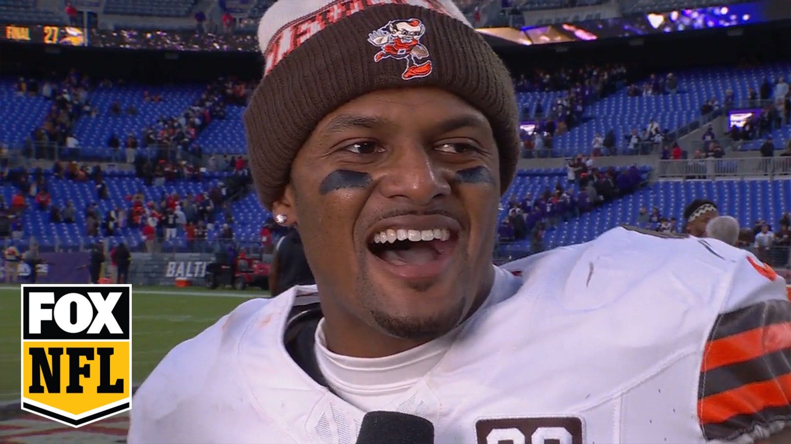 Deshaun Watson on Browns' comeback win over Ravens: